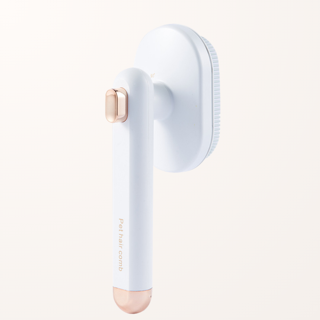 Brosse nettoyante vapeur blanche au design minimaliste Japandi - Pawaia