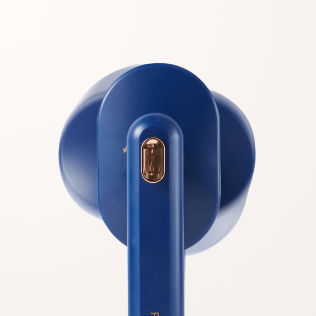 Brosse nettoyante vapeur bleu nuit au design minimaliste Japandi - Pawaia