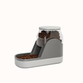 Distributeur automatique de croquettes pour chat couleur gris minimaliste - Pawaia
